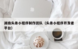 丽江湖南头条小程序制作团队（头条小程序开发者平台）